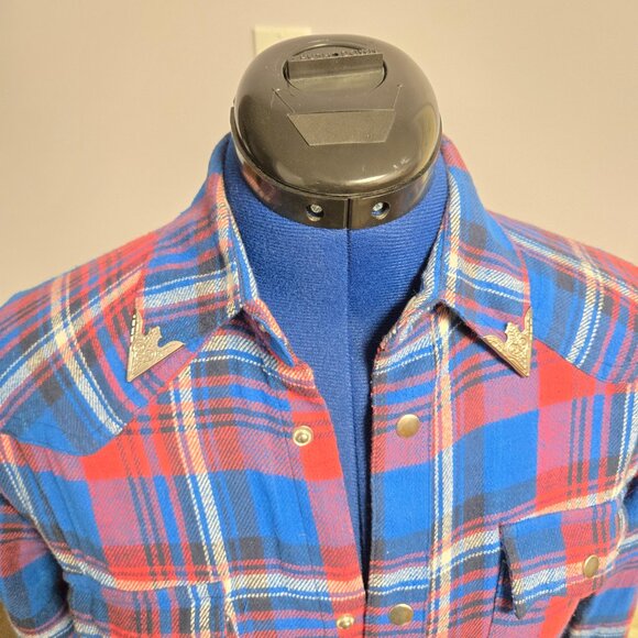 Spell & The Gypsy Collective Lost Highway Flannel Sz M EUC - Picture 3 of 5